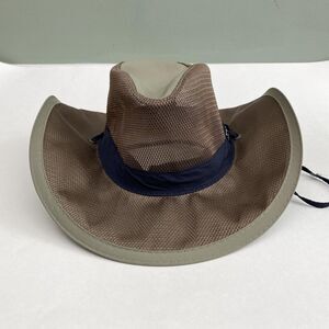 Panama Jack Hat Cowboy Mesh Strap Mens Large Outdoor Sun Fishing Western